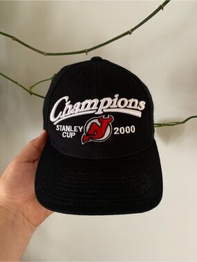 New Jersey Devils 2000 Stanley Cup Champions Hat 🏒